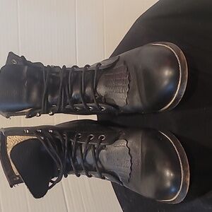 Womens Vintage Justin Roper Boots Size 9